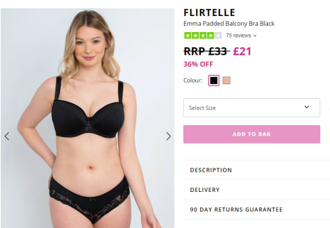 Bra Reviews for Flirtelle