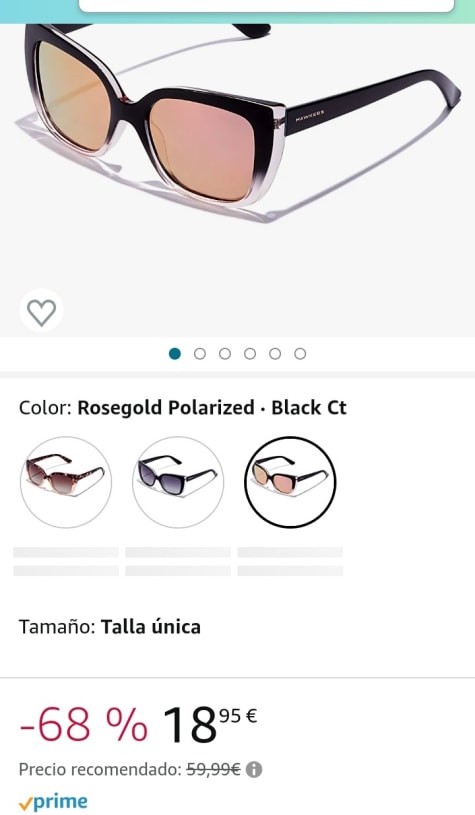 HAWKERS Gafas de sol Black Wine FELINE para mujer, femenino. Proteccion  UV400. Producto oficial diseñado en