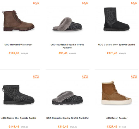 uggs korting