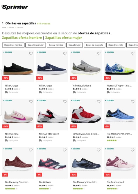 Zapatillas Sprinter Sellers - deportesinc.com 1688043288