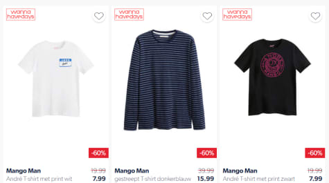 Tot 77% Korting bij de Wannahave Days bij Wehkamp Aanbiedingen Tot 77% Korting bij de Wannahave Days bij Wehkamp Aanbiedingen