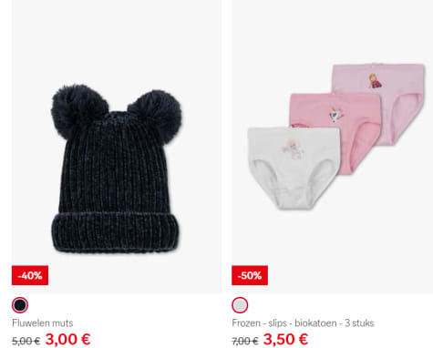 Tot 77% korting + 10% extra door kortingscode bij C&A Aanbiedingen