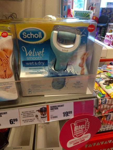 Scholl Velvet Smooth Oplaadbare Voetvijl Wet & Dry Starter - voor €19,99