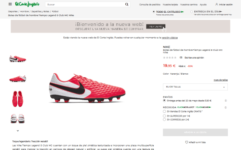 nike tiempo 19