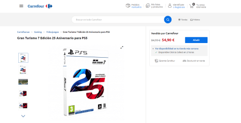 Juego Gran Turismo 7 Para Playstation 5, Ps5 con Ofertas en Carrefour