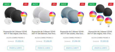 Combos  echo Alexa Smart Home en Steren 