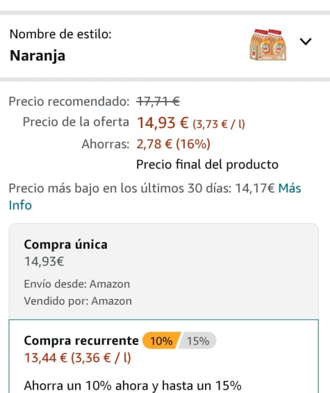 Fairy Ultra Poder Lavavajillas Líquido a Mano, 4 L (10 x 400 ml), Limpio y  Fresco, Aroma Naranja, Mega Pack : : Salud y cuidado personal