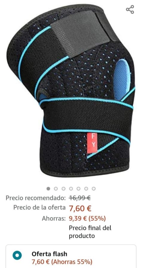 Rodillera Menisco Ligamento Deportiva Ajustable Protector