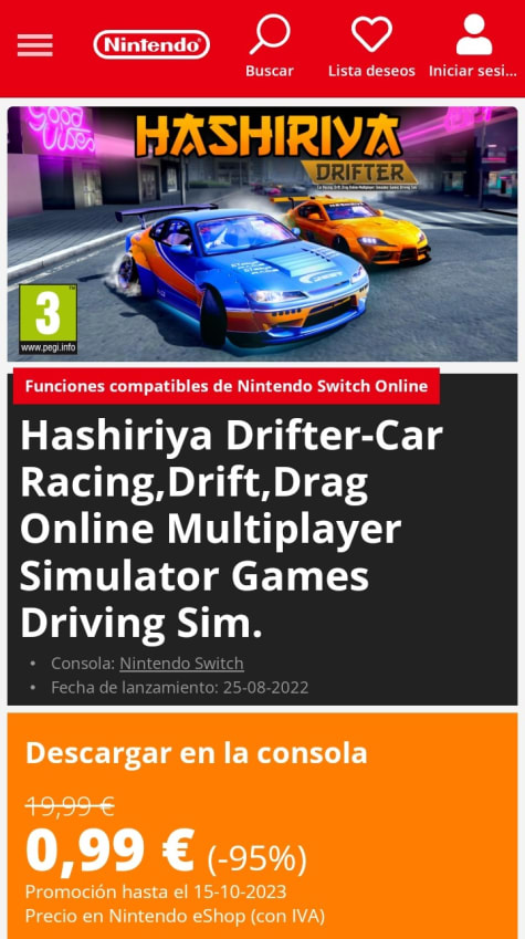 Hashiriya Drifter-Car Racing,Drift,Drag Online Multiplayer Simulator Games  Driving Sim. for Nintendo Switch - Nintendo Official Site