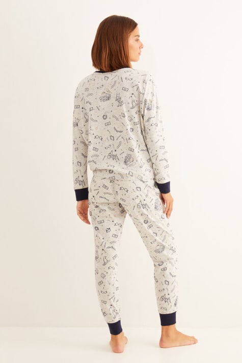 Comité Justicia apertura Pijama Harry Potter algodón Mujer por 7€ en Fifty Outlet