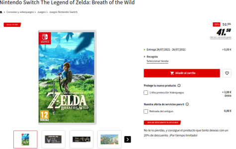 Jogo Switch Legend Of Zelda: Breath Of The Wild – MediaMarkt