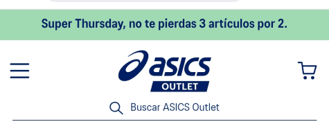 Superjueves Asics 3x2