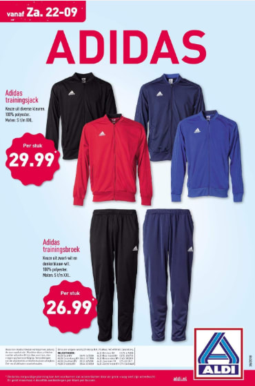 Adidas trainings-kleding €26,99
