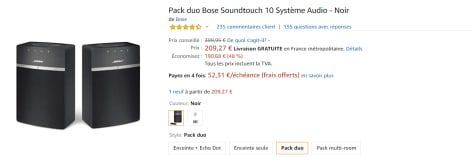 bose soundtouch 10 duo pack