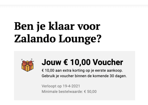 Zalando Lounge kortingscode voor €10 korting