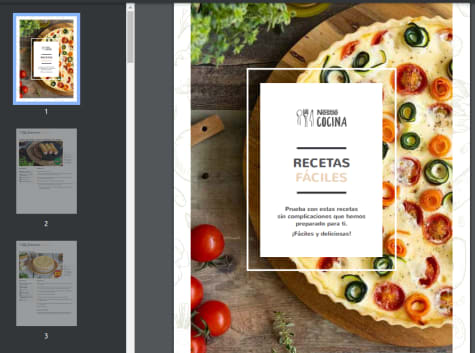 Libro Recetas Fáciles Nestlé Gratis