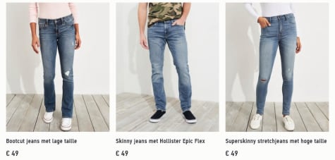 50% korting op 2 artikelen bij Hollister Aanbiedingen
