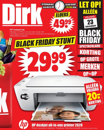 Krachtig Schipbreuk Ga trouwen HP DeskJet 2620 - All-in-One Printer voor €29,99