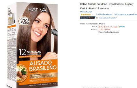 alisado brasileño kativa amazon