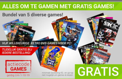Xbox One S Controller + 5 PC games voor €45,95 door kortingscodes Aanbiedingen
