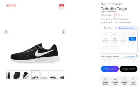 Hasta 54% dto. Zapatillas deportivas para hombre