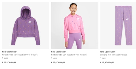 Tot 50% korting op kinderkleding en schoenen Aanbiedingen