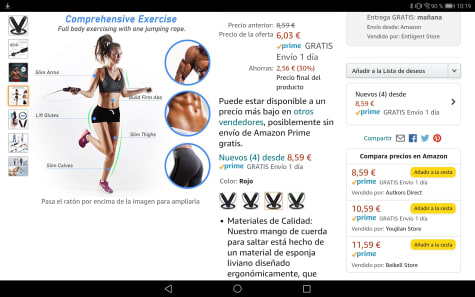 Blukar Cuerda para Saltar, Cuerda Saltar Comba con Mango Antideslizante de  Espuma Suave Cuerda Ajustable Libre y Rodamientos de Bolas de Rápidos para  Fitness, Ejercicio de Intervalos, Crossfit - 2.8M : 