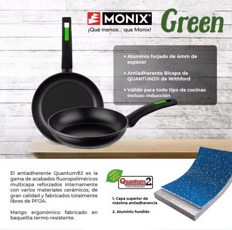 SARTEN MONIX GREEN-26