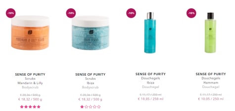 10% korting op Sense of Purity producten met gratis Bodywash Aanbiedingen 10% korting op Sense of Purity producten met gratis Bodywash Aanbiedingen