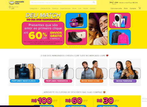 Cupom Mercado Livre, Até 70% OFF