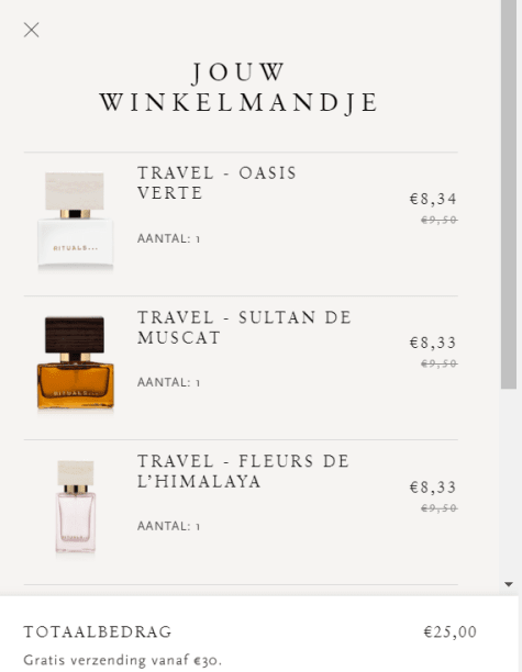 3 mini parfum voor €25 Aanbiedingen 3 mini parfum voor €25 Aanbiedingen