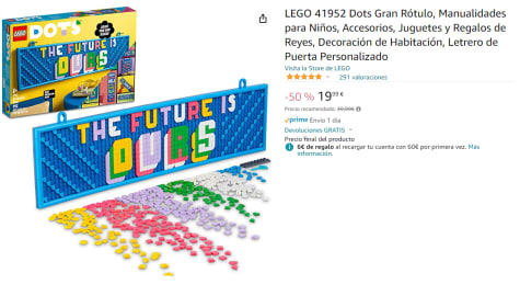 LEGO DOTS Gran Letrero 41952