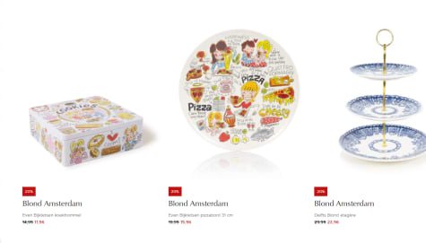 bijenkorf blond amsterdam