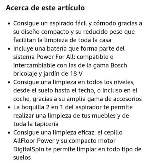 Chollo! Aspiradora sin cable Bosch Serie 6 - 175€- Blog de Chollos