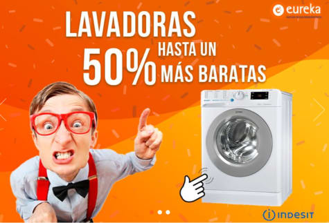 Hasta un 50% DTO en Electrodomésticos