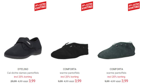 Tot 85% korting op diverse schoenen bij Schuurman Schoenen Aanbiedingen