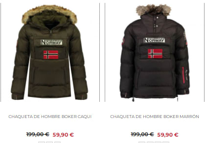 Geographical Norway Chaqueta de hombre BOKER