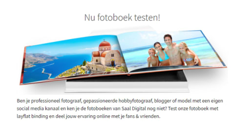 Test Een Fotoboek Wanddecoratie Of Spiraal Fotoalbum Gratis