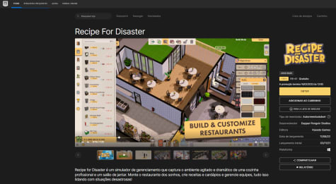 A RECIPE FOR DISASTER - Jogue Grátis Online!