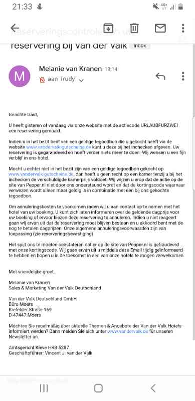 wenselijk koppeling Pogo stick sprong Code voor €109 korting op van der Valk hotels n Nederland / Duitsland /  Spanje