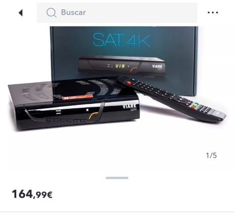 Viark Sat 4k Sintonizador Satélite 4k