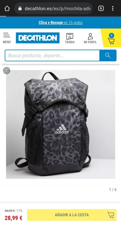 Adidas estampado por