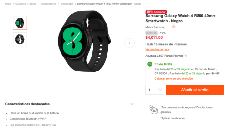 Samsung Smartwatch - Compra online a los mejores precios | Linio Colombia