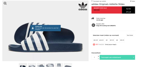 jd sports adilette