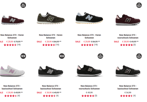 new balance loopschoenen