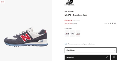 zalando new balance