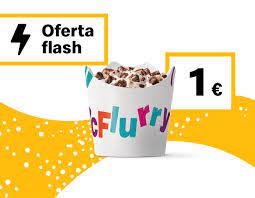 Esta semana de oferta flash mcflurry en mcdonalds