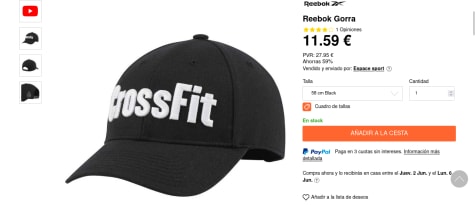 Reebok CrossFit por Tradeinn