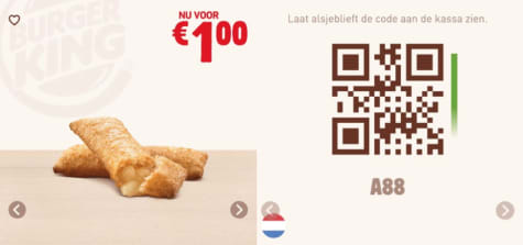 Alle Burger King kortingscodes/coupons Aanbiedingen