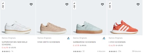 50% korting op alles in de Flash Sale bij Adidas Aanbiedingen